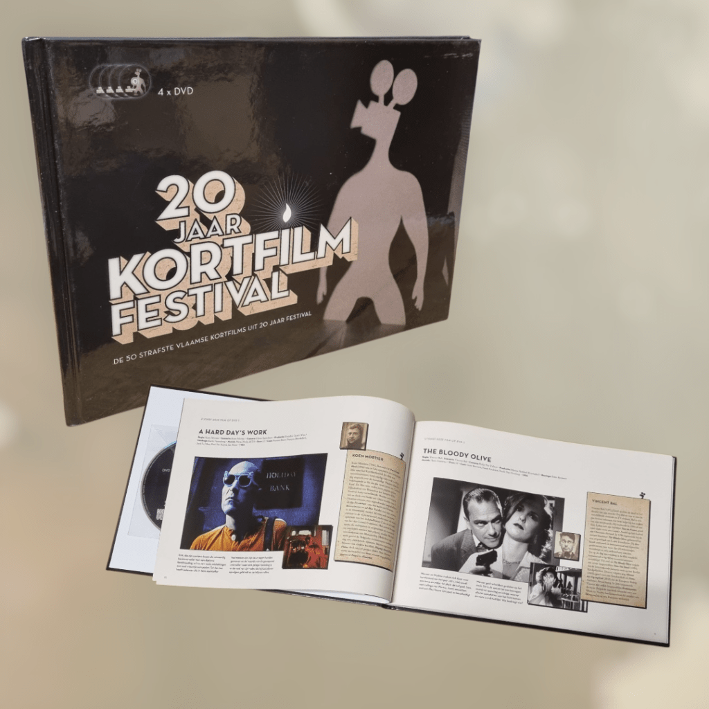 20 jaar Kortfilmfestival - De 50 strafste Vlaamse Kortfilms uit 20 jaar festival (boek + 4 dvd's)